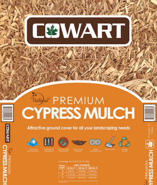 Premium Cypress Mulch-Installed
